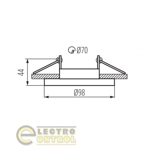 Точковий світильник Kanlux 27800 Elnis