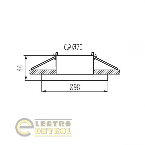 Точковий світильник Kanlux 27806 Elnis