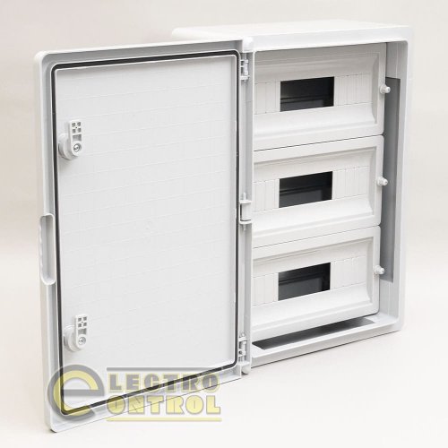 Корпус Takel 512837 модульный (3x12Р) ударопрочный 350x500x190 IP65