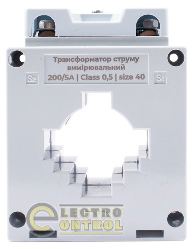 Трансформатор струму Enext s065104 вимірювальний e.trans.stand.150.5.30 150/5А клас 05 габарит 30