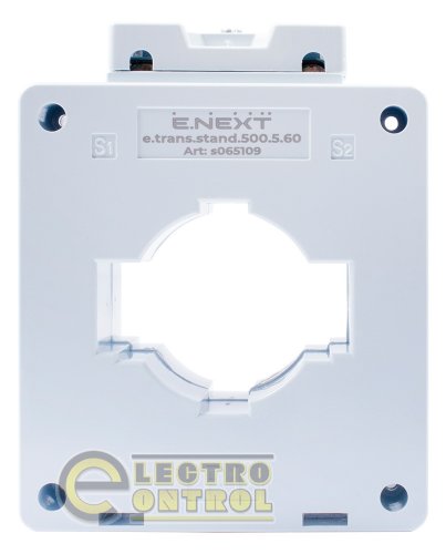 Трансформатор тока Enext s065109 измерительный e.trans.stand.500.5.60 500/5А класс 05 габарит 60