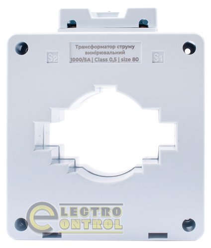 Трансформатор тока Enext s065112 измерительный e.trans.stand.1000.5.80 1000/5А класс 05 габарит 80