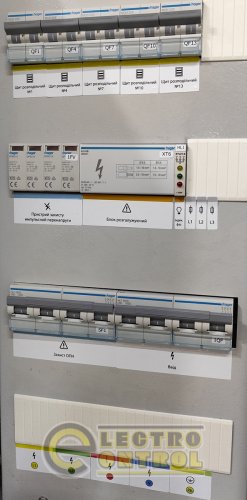 Щит распределительный для отеля