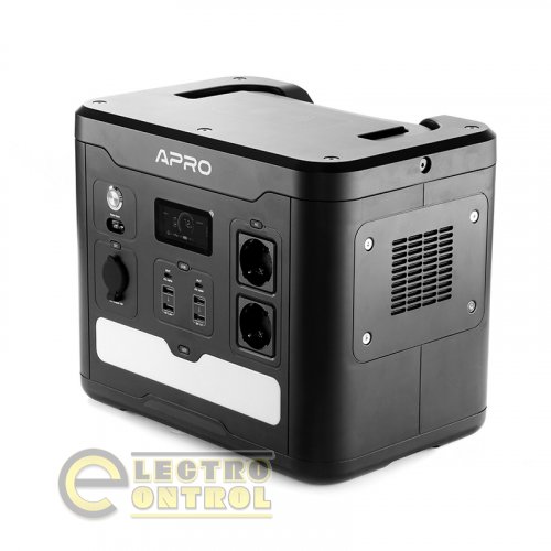 Зарядна станція APRO 852056 PS-1500 220В 1500Вт (1484Вт/год) з бездротовою зарядкою