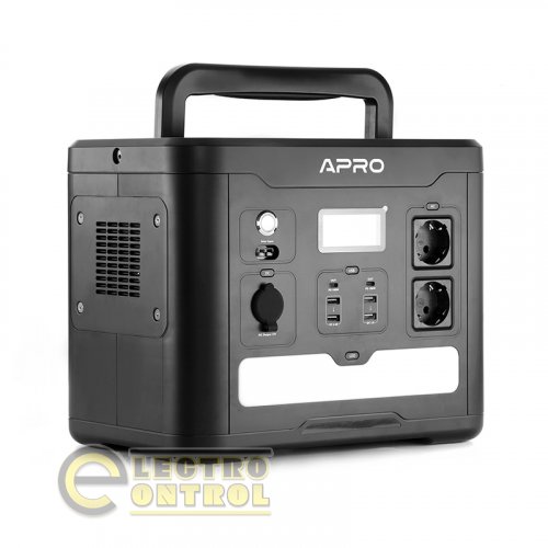 Зарядна станція APRO 852056 PS-1500 220В 1500Вт (1484Вт/год) з бездротовою зарядкою