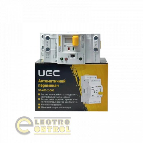 Автоматический переключатель UEC AVR-2-063 АВР SB-ATS-2-063