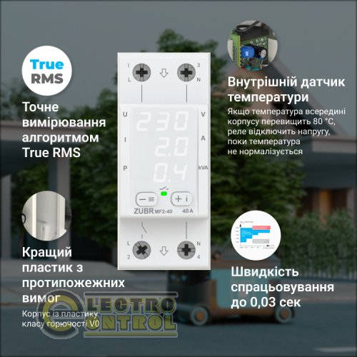 Мультифункціональне реле ZUBR MF2-32