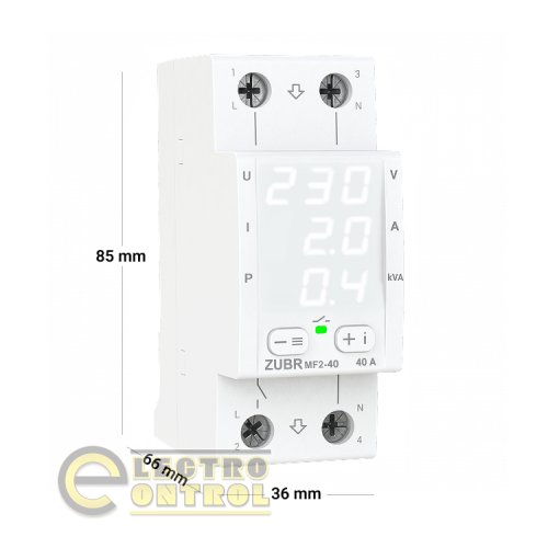 Мультифункціональне реле ZUBR MF2-40