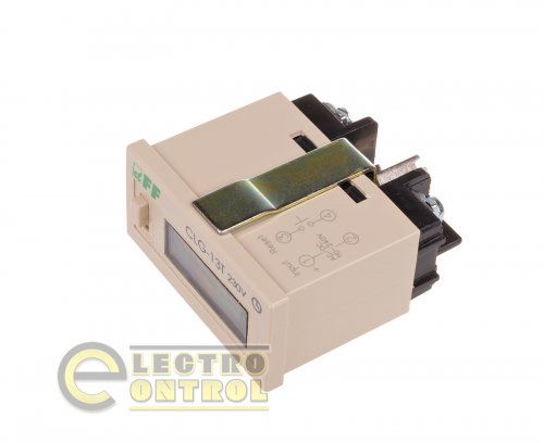 Лічильник часу роботи F&F CLG-13T щитовий