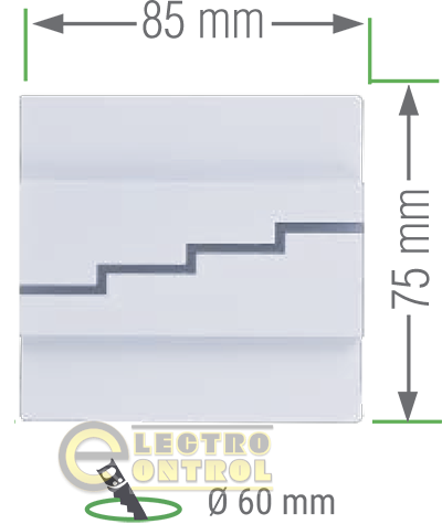 Сходовий світильник F&F LS-MSC Maya сатин 6000K