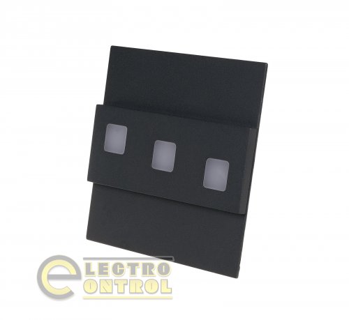 Сходовий світильник F&F LS-VAC Vika антрацит 6000K