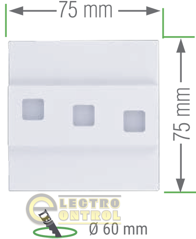 Сходовий світильник F&F LS-VSW Vika сатин 3100K