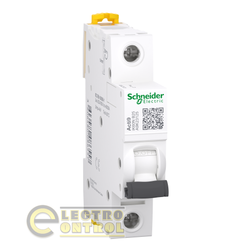 Автоматический выключатель Schneider-Electric A9K23125 Acti9 IK60N 1P 25A кривая B