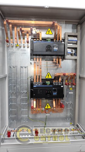 Щит автоматического ввода резерва АВР-400-3.0-400А медь