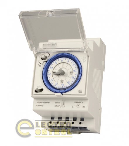 Таймер суточный электромеханический АСКО-УКРЕМ A0090040102 SUL-15181