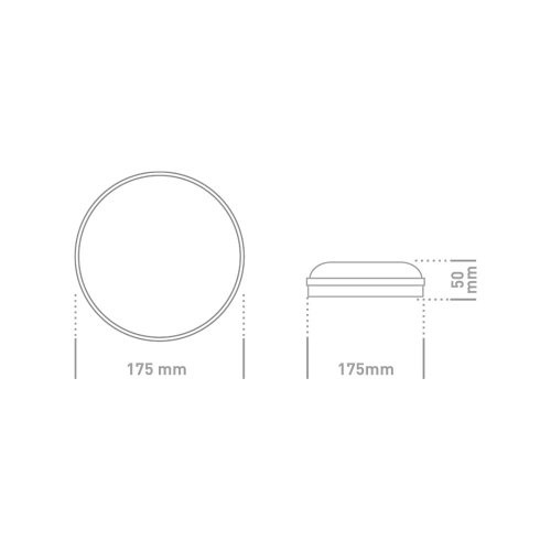 Світильник світлодіодний MAXUS GLOBAL 1-GBH-02-1250-C 12W 5000K