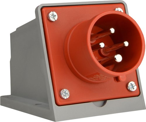 Вилка Аско-Укрем A0080010137 стаціонарна серії UСombi 4P 16A IP44
