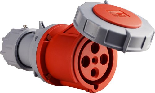 Розетка Аско-Укрем A0080010127 переносна серії UСombi 4P 63A IP67