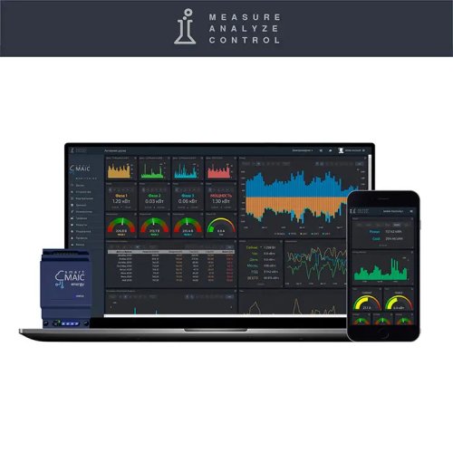 Умный счетчик электроэнергии с WiFi Smart-MAIC D103-R20, threeфазный, кольца Роговского, 2000А