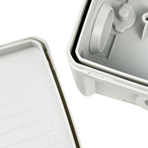 Монтажная коробка UEC JB-146-105-065-GF-IP66-GR для открытой установки 146х105х65мм IP66 со скобами серая