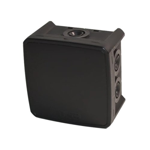 Коробка монтажна UEC JB-075-075-048-G-IP54-BL для відкритого встановлення 75х75х48мм IP54 чорна