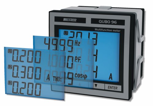 Анализатор сети FRER QUBO H Q96P3H005ECQ2, 100-400V, 1-5A, Ethernet