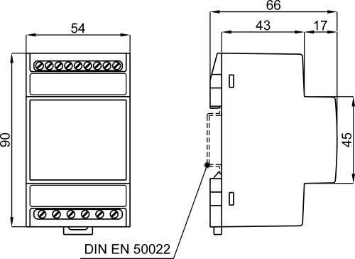 Анализатор сети модульный FRER NANO Q52D3L125X4C2, 400V, 1-5A