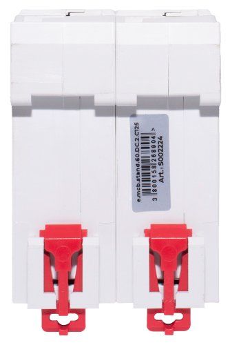Модульний автоматичний вимикач Enext s002224 e.mcb.stand.60.DC.2.C125 2р 125А C 6кА DC