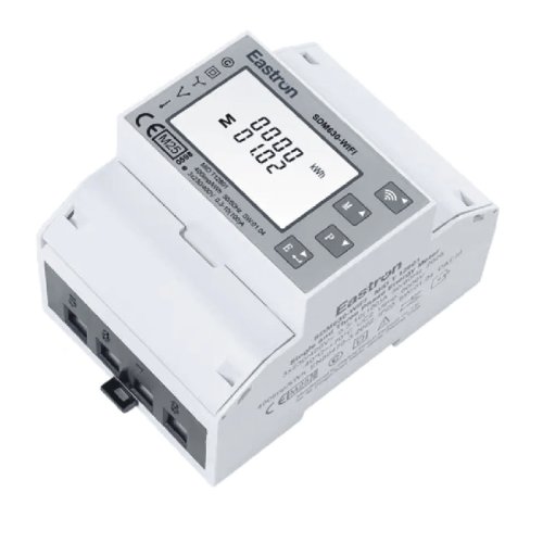 Трехфазный анализатор сети Eastron SDM630-WIFI TUYA 100А класс 1 WIFI