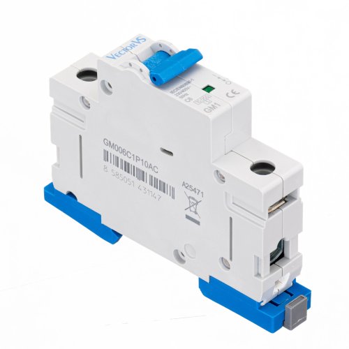 Модульний автоматичний вимикач Vector VS GMP063D1P10AC GENESIS 1P D 63А 10кА
