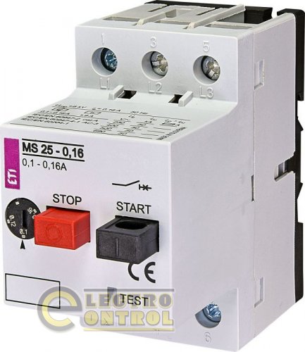Автоматический выключатель защиты двигателя  MS25-1 4600050