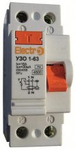 Устройства защитного отключения УЗО ElectrO TM