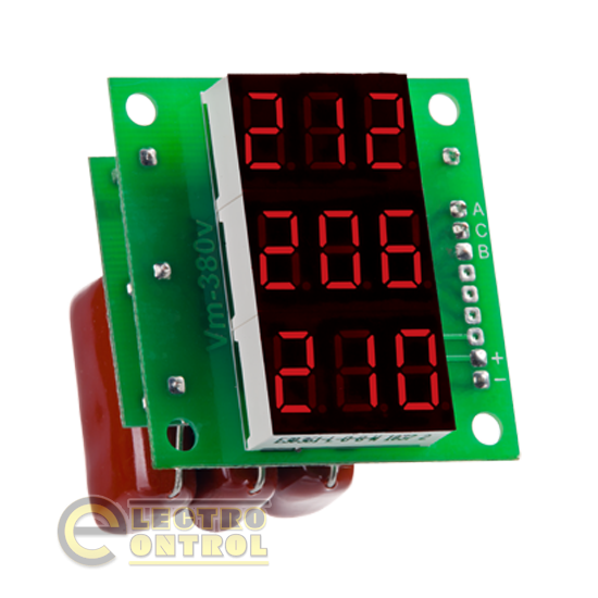 Вольтметр DigiTop ВМ-14 (3x220v) купить в EC-Shop